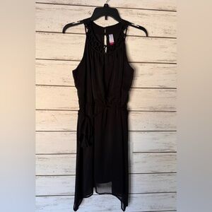 No Boundaries Black Asymmetrical Dress